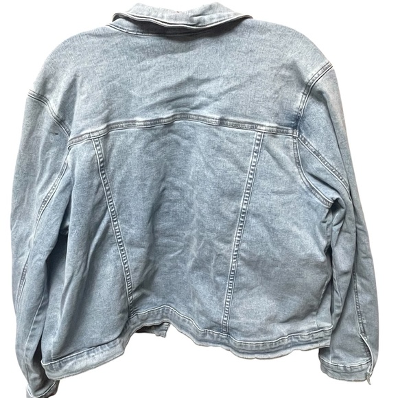 Seven7 Women's Light Blue Denim Jacket XL - Picture 2 of 7